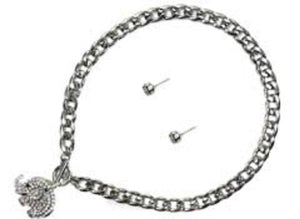 Sorority Rhinestone Elephant Charm