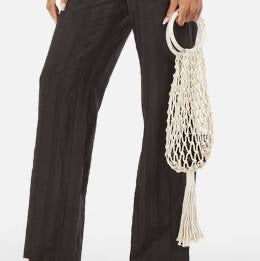 Macrame Mini Tote Handbag