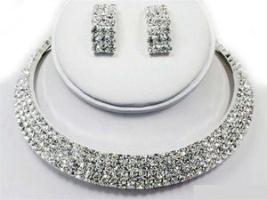 Rhinestone Choker Necklace